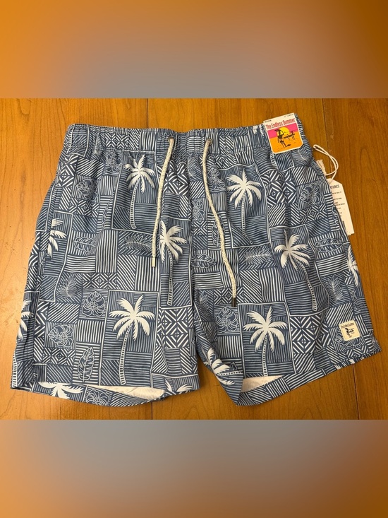 Endless Summer Other - NWT The Endless Summer Palm‎ Print Volley Swim Trunks | Coastal Surf Travel | M
